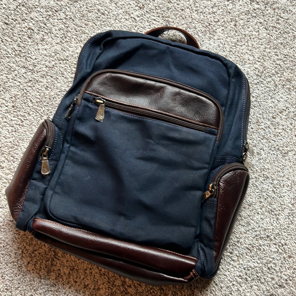 Links and Kings backpack waxed canvas new